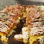 Okonomiyaki Yukari - 月曜日は玉子デーでトッピングのヨード卵光が無料♪︎