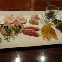 ランコントル - 前菜盛り合わせ
                