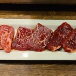 焼肉 バー サンライズ - カルビ、ロース、ハラミ