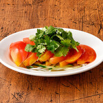Coriander tomato salad