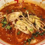 蒙古タンメン中本 - 赤鬼スープ