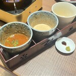 おもき - 鍋物(おろしポン酢・ゴマだれ・レモンだれ)