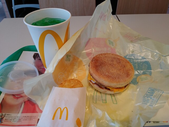 朝マックで時々』by blue+ : マクドナルド 秋田広面店 - 秋田