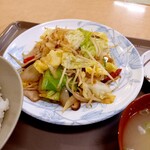 北のたまゆら - 野菜炒めは家庭の味