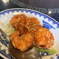 横浜中華街 北京飯店 - ②えびのチリソース