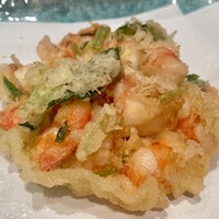 日本料理 「源氏」 ヒルトン名古屋 - 車海老のかきあげ