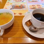 さわやか - ハンバーグ前に出された2品