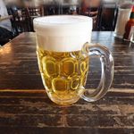 Yonchome Cafe - 【2014年01月】生ビール（ハイネケン）＠480円♪