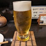 玉椿 - 生ビール