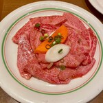 焼肉 鶯谷園 - 特上カルビ