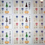 ツバメヤ - 島根の日本酒メニュー①