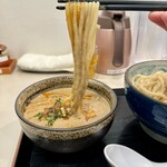 自家製麺つけそば 九六 - 坦々つけそば(大盛り) 1100円