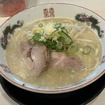 ラーメン 丸十 - とんこつ極太ラーメン