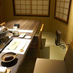 栖原温泉 - 食事処