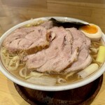 中華そば 葉山 - 中華そば 並180g チャーシュー3枚海苔1枚 1540円+大盛り(+100g) 150円