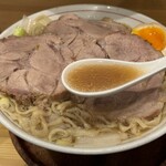 中華そば 葉山 - 中華そば 並180g チャーシュー3枚海苔1枚 1540円+大盛り(+100g) 150円