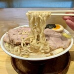 中華そば 葉山 - 中華そば 並180g チャーシュー3枚海苔1枚 1540円+大盛り(+100g) 150円