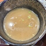 麺や而今 - ゆず皮入りスープ割り