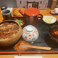 炭焼 うな富士 有楽町店 - 上ひつまぶし