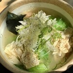 Okukuji Daigo - 「生湯葉入り塩ラーメン」（850円）