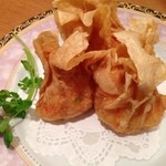 銀座アスター - 海老とかにの湯葉巻き