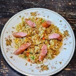 アルルカン - 料理写真:■ドライカレー&ソーセージ
