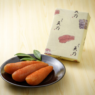 二段仕込み辛子明太子店頭にて販売しております★