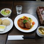 榎本ハンバーグ研究所 - 平日限定ランチ（和風おろしハンバーグ）