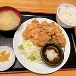 武屋食堂 - 唐揚げ定食