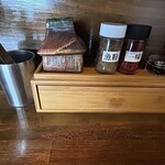 麺の道 あをによし - 調味料