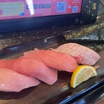 すし 銚子丸 - おすすめの本マグロセット