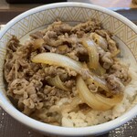 すき家  - 牛丼並つゆだく(¥400-¥70)