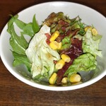 PASTAわざや - セットのミニサラダ（和風ドレッシング）