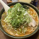 船見坂 - 塩を注文する方が多いですが、私は味噌！