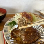 レストラン ローマの太陽 - ふわふわハンバーグ