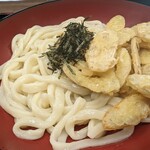 人力うどん - ツヤツヤな麺とサクサクごぼ天