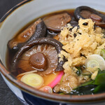 立喰いそば 山吹 - しいたけそば@税込530円