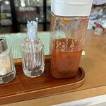 レストラン ローマの太陽 - このドレッシングが美味かった