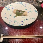 銀座鉄板焼き 肉一凛宮 - 桜餅