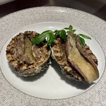 銀座鉄板焼き 肉一凛宮 - 蝦夷鮑