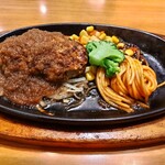 ステーキ宮 - 自家製ハンバーグランチ　レギュラー￥990