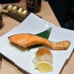 Oreno Soba - 厚切り銀鮭焼き