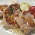 キッチン ブルー グローブ - 反対側も肉厚です