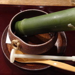 祇園 京料理 花咲 - 羊羹ではありません、お豆腐です。