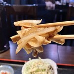 Fukuda Taishuusakaba - 「生姜焼き定食」の生姜焼きのリフトアップ…