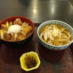 季節料理 うどん 喜多梅 - 焼き鳥丼セット
