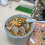 くるまやラーメン - ネギ味噌チャーシュー麺