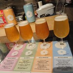 SUSUKINO BREWING - 飲み比べ