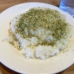 レストラン せんごく - ライスにふりかけドバー！