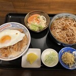 Sobaya Tenjuan - 豚丼セット(本日の日替わりランチ)